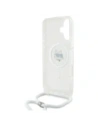 Hurtownia GSM - Karl Lagerfeld KLHMP16SHCCHNT Apple iPhone 16 keményvédő IML Choupette Head & Cord Magsafe átlátszó - KLD21819 - {ean13} - Hurt