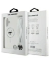 Hurtownia GSM - Karl Lagerfeld KLHMP16SHCCHNT Apple iPhone 16 keményvédő IML Choupette Head & Cord Magsafe átlátszó - KLD21819 - {ean13} - Hurt