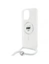 Hurtownia GSM - Karl Lagerfeld KLHMP16XHCCHNT Apple iPhone 16 Pro Max hardcase IML Choupette Head & Cord Magsafe transparent - KLD21820 - {ean13} - Hurt