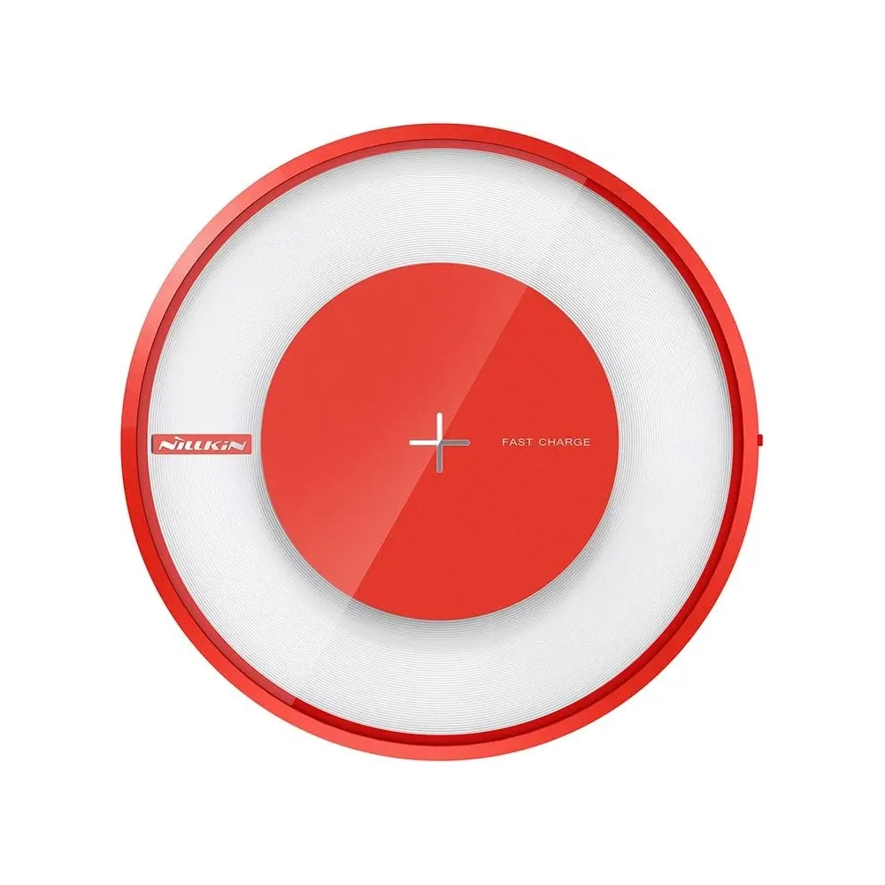 Hurtownia GSM - Nillkin Magic Disk 4 Gyors Töltés 10W vezeték nélküli töltő piros - NLK1650 - {ean13} - Hurt