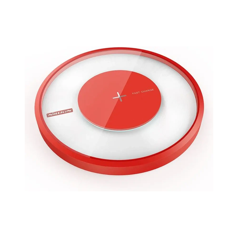 Hurtownia GSM - Nillkin Magic Disk 4 Gyors Töltés 10W vezeték nélküli töltő piros - NLK1650 - {ean13} - Hurt