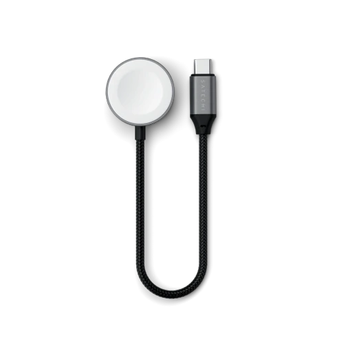 Kabel Satechi USB-C Fast Charging Cable USB-C do Apple Watch / AirPods 5W 20cm (space gray)