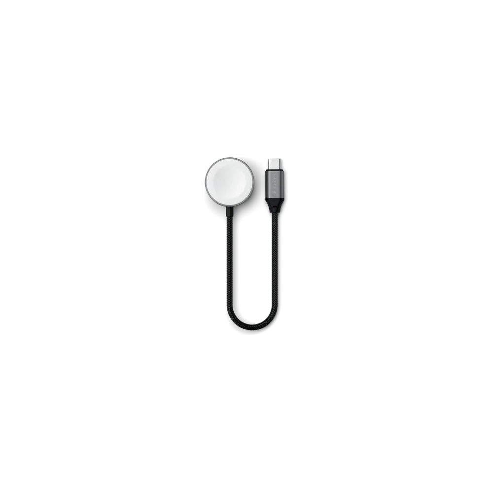 Hurtownia GSM - Satechi USB-C Schnelllade-Kabel USB-C für Apple Watch / AirPods 5W 20cm (space gray) - STH163 - {ean13} - Hurt