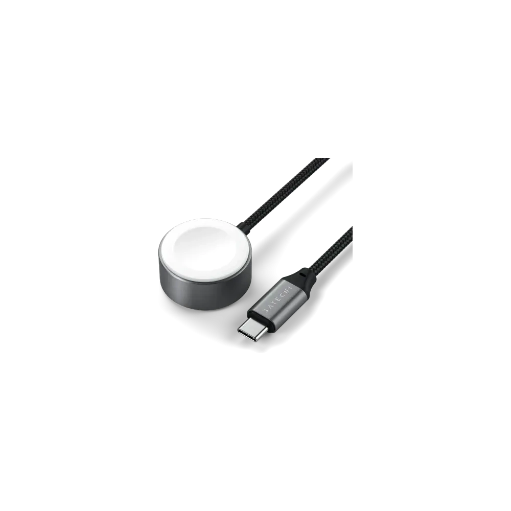 Hurtownia GSM - Satechi USB-C Schnelllade-Kabel USB-C für Apple Watch / AirPods 5W 20cm (space gray) - STH163 - {ean13} - Hurt