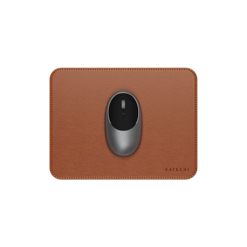 Podkładka na biurko ze skóry wegańskiej Satechi Premium Mouse Pad (brown)