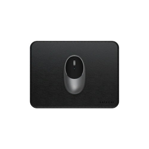 Podkładka na biurko ze skóry wegańskiej Satechi Premium Mouse Pad (black)