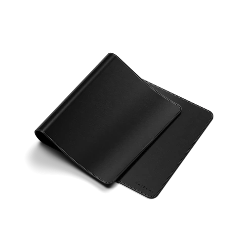 Podkładka na biurko ze skóry wegańskiej Satechi Premium Desk Mat (black)