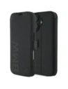 BMW BMBKP16S23RMRLK Apple iPhone 16 Buchhülle Signature Leder Wordmark schwarz