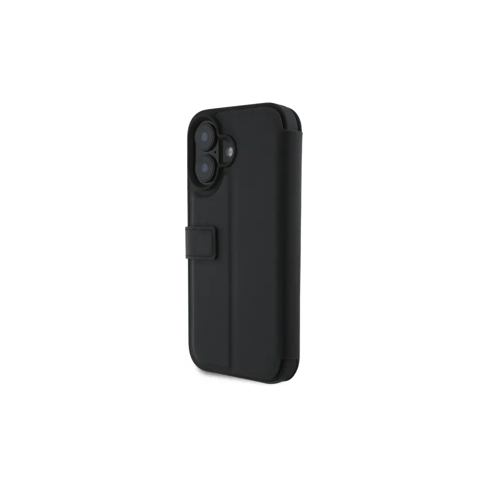 Hurtownia GSM - BMW BMBKP16S23RMRLK Apple iPhone 16 Buchhülle Signature Leder Wordmark schwarz - BMW733 - {ean13} - Hurt