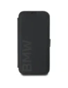 Hurtownia GSM - Etui BMW BMBKP16X23RMRLK Apple iPhone 16 Pro Max knížkový obal Signature Leather Wordmark černý/black - BMW734 - {ean13} - Hurt