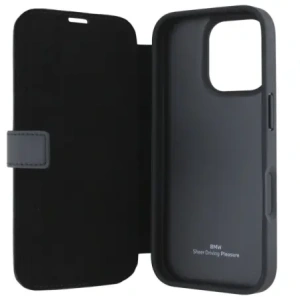 Hurtownia GSM - Etui BMW BMBKP16X23RMRLK Apple iPhone 16 Pro Max bookcase Signature Leather Wordmark czarny/black - BMW734 - {ean13} - Hurt