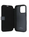 Hurtownia GSM - Etui BMW BMBKP16X23RMRLK Apple iPhone 16 Pro Max knížkový obal Signature Leather Wordmark černý/black - BMW734 - {ean13} - Hurt