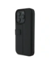 Hurtownia GSM - BMW BMBKP16X23RMRLK Apple iPhone 16 Pro Max Buchhülle Signature Leder Wortmarke schwarz - BMW734 - {ean13} - Hurt