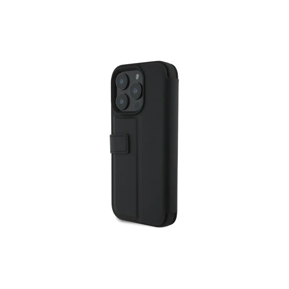 Hurtownia GSM - BMW BMBKP16X23RMRLK Apple iPhone 16 Pro Max Buchhülle Signature Leder Wortmarke schwarz - BMW734 - {ean13} - Hurt