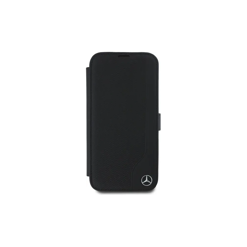 Hurtownia GSM - Mercedes MEBKP16S23RBGVK Apple iPhone 16 Buchhülle Leder Holzimitat schwarz - MRS299 - {ean13} - Hurt