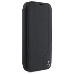 Hurtownia GSM - Mercedes MEBKP16S23RBGVK Apple iPhone 16 Buchhülle Leder Holzimitat schwarz - MRS299 - {ean13} - Hurt