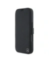 Hurtownia GSM - Mercedes MEBKP16X23RBGVK Apple iPhone 16 Pro Max husa din piele cu imitație de lemn neagră - MRS300 - {ean13} - Hurt