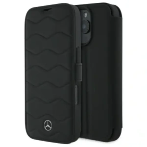 Hurtownia GSM - Mercedes MEBKP16X23RWRSK Apple iPhone 16 Pro Max Buchhülle MB Waves Leder schwarz - MRS301 - {ean13} - Hurt