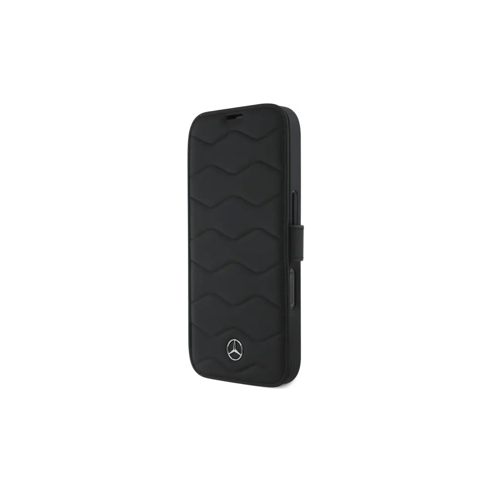 Hurtownia GSM - Mercedes MEBKP16X23RWRSK Apple iPhone 16 Pro Max husă MB Waves din piele neagră - MRS301 - {ean13} - Hurt