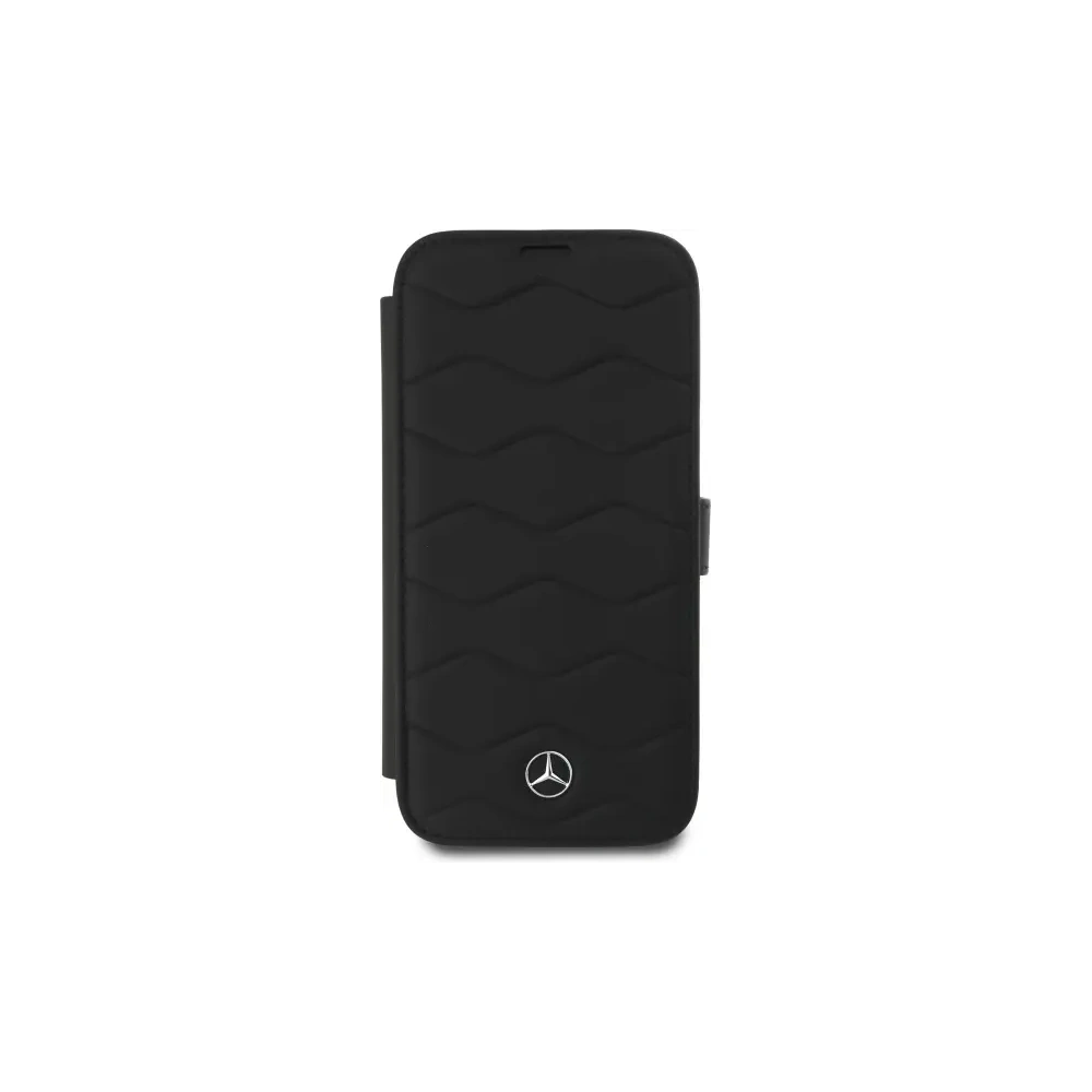 Hurtownia GSM - Etui Mercedes MEBKP16X23RWRSK Apple iPhone 16 Pro Max knížkový obal MB Waves Leather černý/black - MRS301 - {ean13} - Hurt