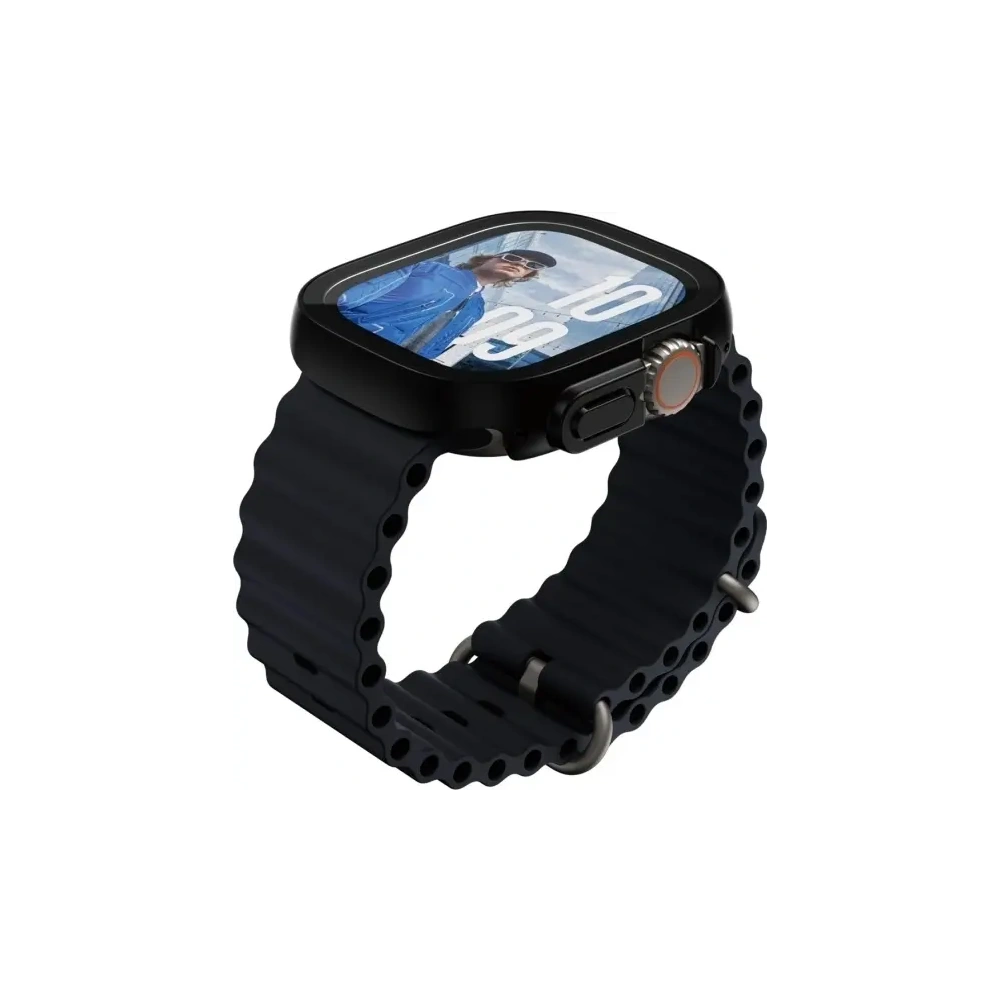 Hurtownia GSM - Szkło ochronne PanzerGlass Full Body Slim Apple Watch Ultra 2 / Ultra 49mm czarny/black - PZG729 - {ean13} - Hurt