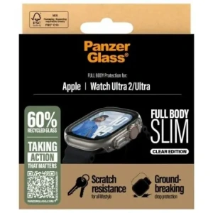 Hurtownia GSM - Szkło ochronne PanzerGlass Full Body Slim Apple Watch Ultra 2 / Ultra 49mm przezroczysty/transparent - PZG730 - {ean13} - Hurt