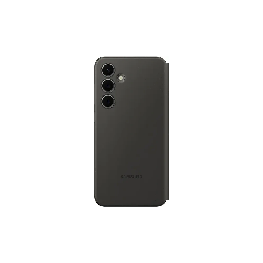 Hurtownia GSM - Samsung EF-ZS721CBEGWW Galaxy S24 FE Okos Nézet Pénztárca Tok fekete - SMG1207 - {ean13} - Hurt