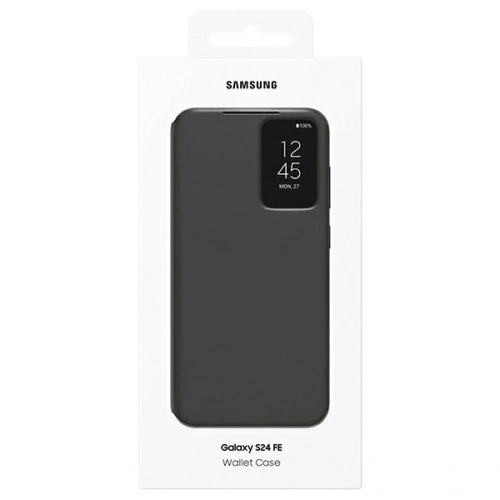 Etui Samsung EF-ZS721CBEGWW Galaxy S24 FE Smart View Wallet Case czarny/black