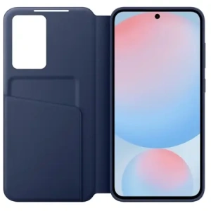 Hurtownia GSM - Samsung EF-ZS721CLEGWW Galaxy S24 FE Husa Smart View Wallet albastră - SMG1208 - {ean13} - Hurt