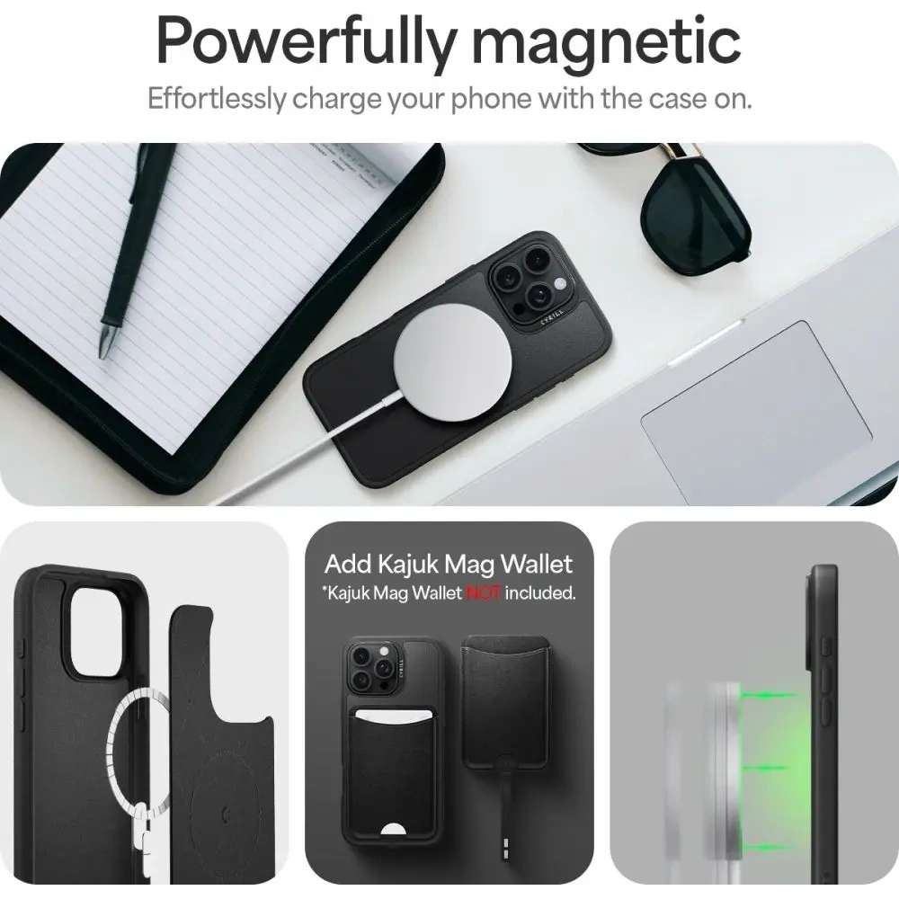 Hurtownia GSM - Etui Spigen Cyrill Kajuk Classic Charm Mag MagSafe Apple iPhone 16 Pro Black - SPN16562 - {ean13} - Hurt