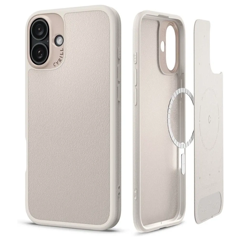Hurtownia GSM - Spigen Cyrill Kajuk Mag MagSafe Apple iPhone 16 Creme - SPN16563 - {ean13} - Hurt