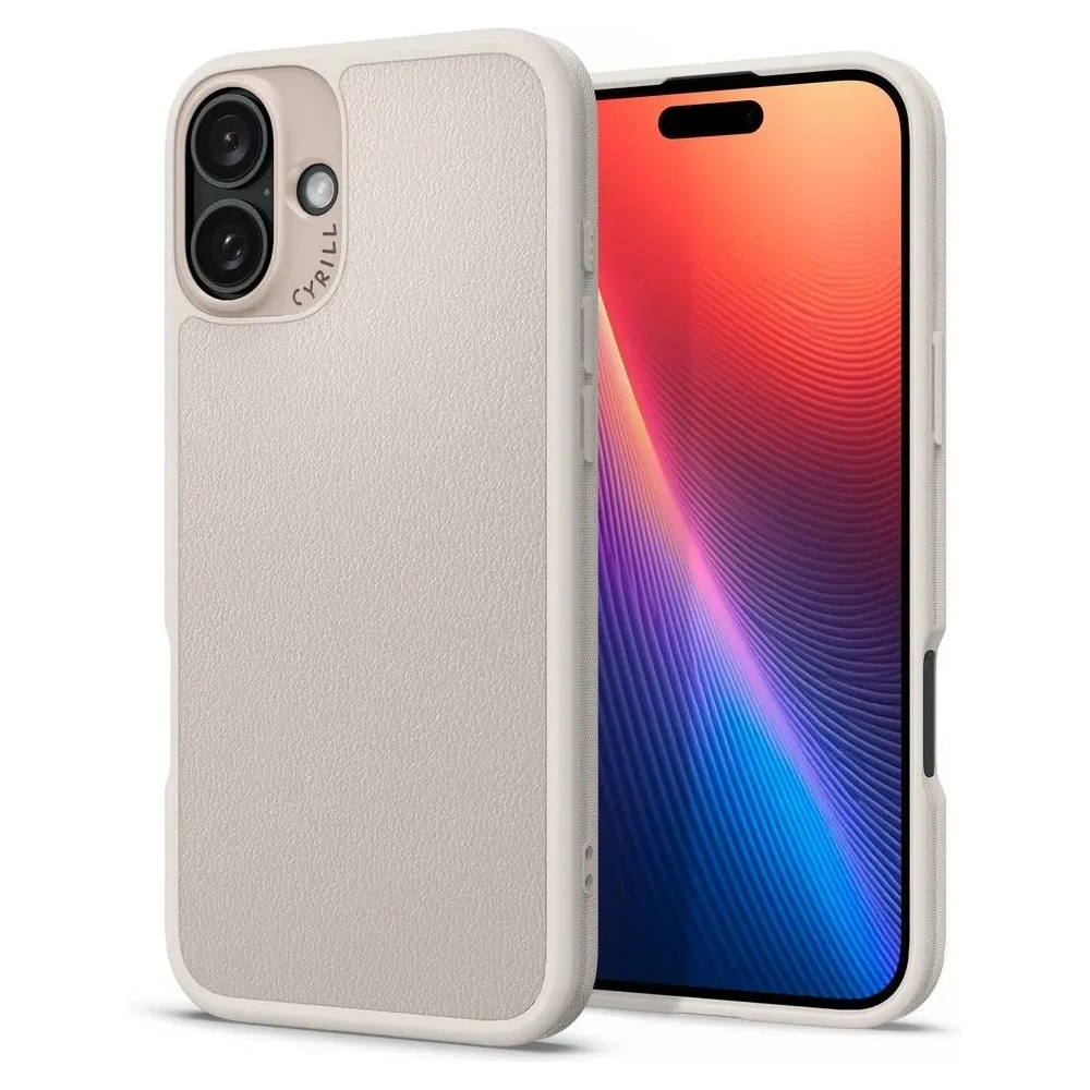 Hurtownia GSM - Spigen Cyrill Kajuk Mag MagSafe Apple iPhone 16 Creme - SPN16563 - {ean13} - Hurt