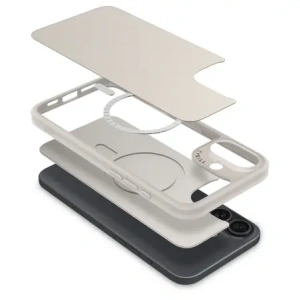 Etui Spigen Cyrill Kajuk Mag MagSafe Apple iPhone 16 Cream