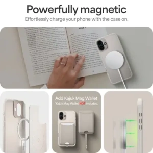 Etui Spigen Cyrill Kajuk Mag MagSafe Apple iPhone 16 Cream