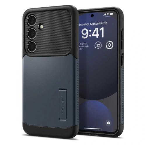Etui Spigen Slim Armor Samsung Galaxy S24 FE Metal Slate