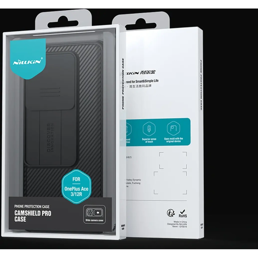 Wholesale Nillkin CamShield Pro Case OnePlus Ace 3 / 12R black - NLK1652 - {ean13} - Hurt