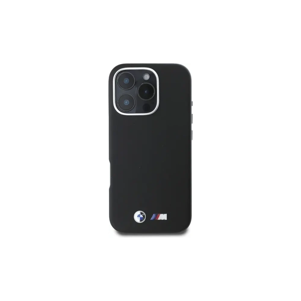 Hurtownia GSM - Etui BMW BMHCP16L23PMWK Apple iPhone 16 Pro hardcase M Smooth Full Wrapped Metal černý/black - BMW738 - {ean13} - Hurt