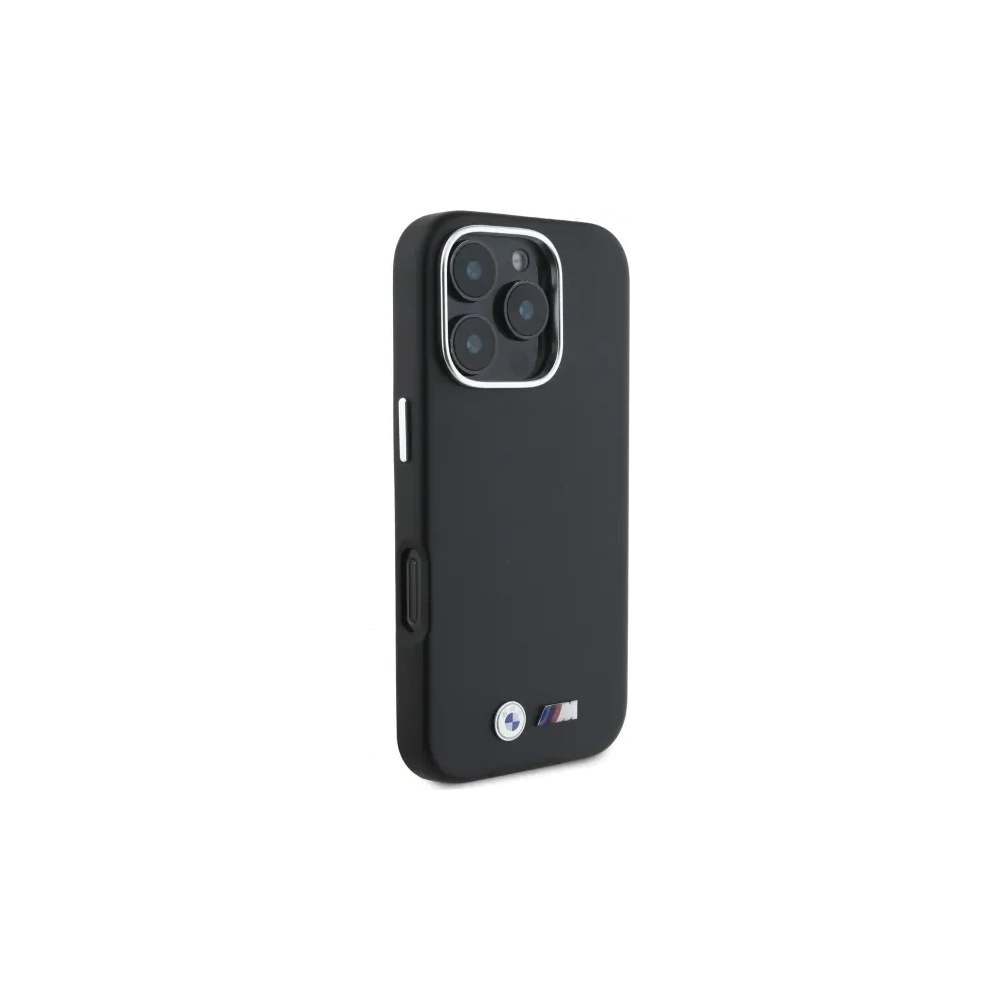 Hurtownia GSM - Etui BMW BMHCP16L23PMWK Apple iPhone 16 Pro hardcase M Smooth Full Wrapped Metal černý/black - BMW738 - {ean13} - Hurt