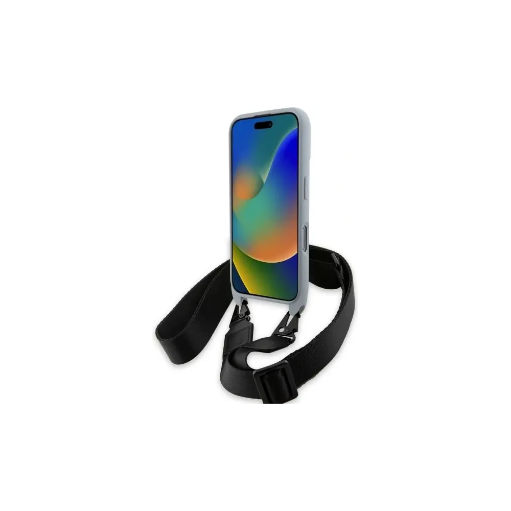 Wholesale BMW BMHCP16L23PSCCG Apple iPhone 16 Pro hardcase M Edition Carbon Stripe & Strap grey - BMW739 - {ean13} - Hurt