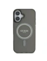 Hurtownia GSM - Guess GUHMP16MHFGEREK Apple iPhone 16 Plus kemény tok IML Glitter Circle MagSafe fekete - GUE4194 - {ean13} - Hurt
