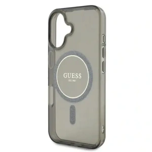 Hurtownia GSM - Guess GUHMP16MHFGEREK Apple iPhone 16 Plus Hardcase IML Glitter Circle MagSafe schwarz - GUE4194 - {ean13} - Hurt