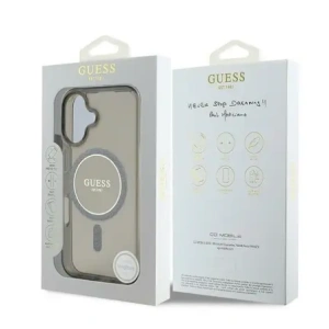 Hurtownia GSM - Guess GUHMP16MHFGEREK Apple iPhone 16 Plus Hardcase IML Glitter Circle MagSafe schwarz - GUE4194 - {ean13} - Hurt