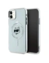 Hurtownia GSM - Karl Lagerfeld KLHMN61HLSCHH Apple iPhone 11 / XR hardcase IML Metal Choupette Head MagSafe alb - KLD21821 - {ean13} - Hurt