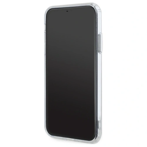 Etui Karl Lagerfeld KLHMN61HLSCHH Apple iPhone 11 / XR hardcase IML Metal Choupette Head MagSafe biały/white