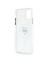 Wholesale Karl Lagerfeld KLHMN61HLSCHH Apple iPhone 11 / XR hardcase IML Metal Choupette Head MagSafe white - KLD21821 - {ean13} - Hurt