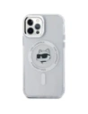 Hurtownia GSM - Etui Karl Lagerfeld KLHMP12MHLSCHH Apple iPhone 12 / 12 Pro hardcase IML Metal Choupette Head MagSafe bílý/white - KLD21822 - {ean13} - Hurt