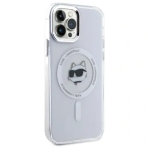 Hurtownia GSM - Etui Karl Lagerfeld KLHMP12MHLSCHH Apple iPhone 12 / 12 Pro hardcase IML Metal Choupette Head MagSafe bílý/white - KLD21822 - {ean13} - Hurt