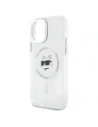 Hurtownia GSM - Etui Karl Lagerfeld KLHMP12MHLSCHH Apple iPhone 12 / 12 Pro hardcase IML Metal Choupette Head MagSafe bílý/white - KLD21822 - {ean13} - Hurt