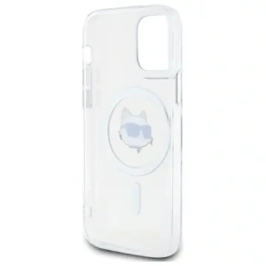 Hurtownia GSM - Etui Karl Lagerfeld KLHMP12MHLSCHH Apple iPhone 12 / 12 Pro hardcase IML Metal Choupette Head MagSafe bílý/white - KLD21822 - {ean13} - Hurt