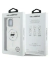 Hurtownia GSM - Etui Karl Lagerfeld KLHMP12MHLSCHH Apple iPhone 12 / 12 Pro hardcase IML Metal Choupette Head MagSafe bílý/white - KLD21822 - {ean13} - Hurt